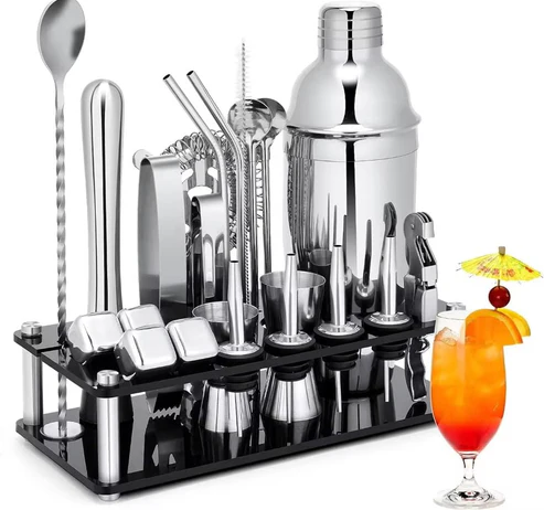 SHAKER SET ACRYLIC BASE (22PCS)