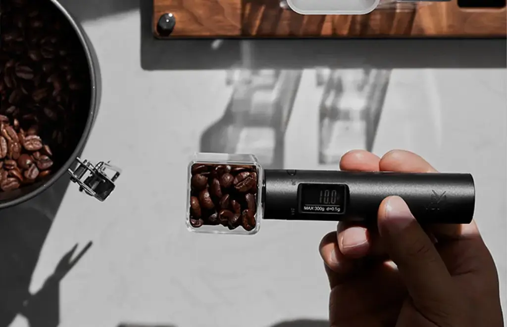 Muvna e electronic weighing spoon-black