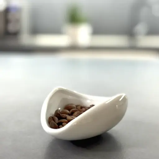 [KCDT] Ceramic Dosing Tray Black & White
