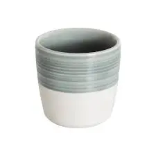 [C109-15BCH]  Flat White Cup 150ml (Charcoal)