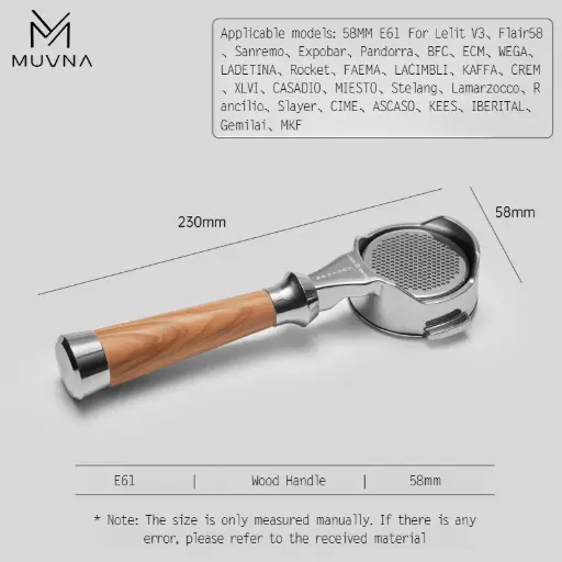 [BP2452] MUVNA two ears-wood grain-58mm