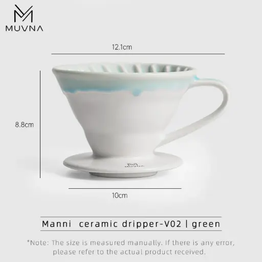 [FC2664] MUVNA Ceramic Pour-over set  dripper-V02丨green