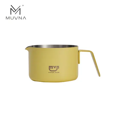 [G2426] Muvna "Xingyu" stainless steel espresso cup-yellow-100ml