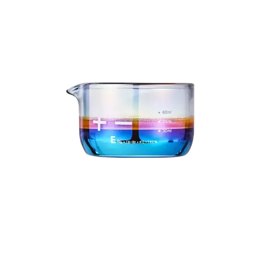 [G2762] Muvna"Xingyu" stainless steel espresso cup-glass-colorful-100ml